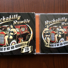 Rockabilly Rumble 50 track of hot road 2 cd dublu disc selectii muzica rock vg+