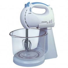 Mixer electric cu bol Technika, 180 w, 7 viteze, albastru foto