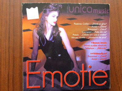 emotie unica music cd disc muzica pop rock selectii roton records 2001 VG+ foto