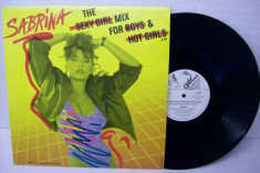 Sabrina - The Sexy Girl Mix for Boys &amp;amp; Hot Girls 1988 disc vinil Maxi Single foto