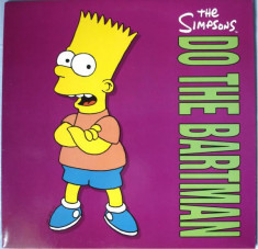 The Simpsons - Do The Bartman (1990) disc vinil Maxi Single pop-rap foto