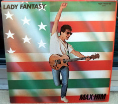 Max-Him - Lady Fantasy (1986, ZYX) disc vinil Maxi Single hit italo-disco foto