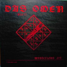 Mysterious Art - Das Omen (Teil 1 1989, CBS) disc vinil Maxi Single Synth-pop foto