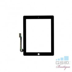 Geam Cu TouchScreen iPad 4 Wi-Fi + Cellular Negru foto