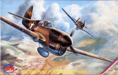 Macheta avion Curtiss P-40 F-5 Warhawk - MPM 72068, scara 1:72