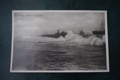 AKVDE18 - Carte postala - Vedere - Constanta - Marea Agitata foto