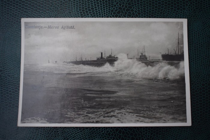 AKVDE18 - Carte postala - Vedere - Constanta - Marea Agitata