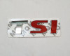 Emblema Auto TSI 8cm VW Golf Polo Tiguan - Autoadeziva, Logo Volskwagen