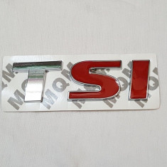 emblema auto TSI autoadeziv pentru VW Volkswagen Golf Polo Tiguan 8cm L ; 2,5 l