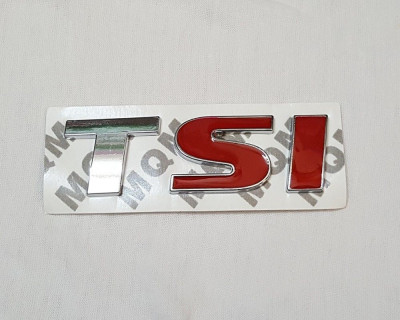 emblema auto TSI autoadeziv pentru VW Volkswagen Golf Polo Tiguan 8cm L ; 2,5 l foto