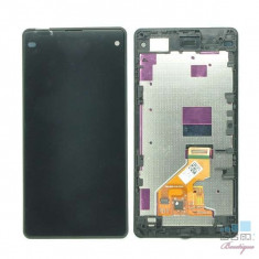 Display Cu TouchScreen Si Rama Sony Xperia Z1 D5503 Compact Negru foto