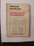 AF - Nicolae HAVRILIUC &quot;Imperfectiunea Evenimentului&quot;, 1993, Pandora M