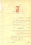 Z356 DOCUMENT VECHI-CERTIFICAT SCUTIRE TAXE SCOLARE ACHILLE D. APOSTOLESCU 1928