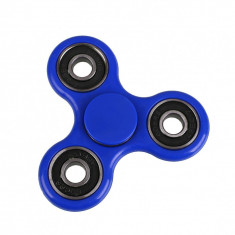 Fidget spinner, premium, jucarie anti-stres, albastru, spin6 foto