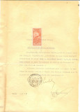 Z354 DOCUMENT VECHI-CERTIFICAT SCUTIRE TAXE SCOLARE PENTRU NICOLAE DOBRESCU 1928