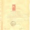 Z354 DOCUMENT VECHI-CERTIFICAT SCUTIRE TAXE SCOLARE PENTRU NICOLAE DOBRESCU 1928