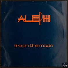 Aleph - Fire on the moon (1987, Streetheat) disc vinil Maxi Single italo-disco foto