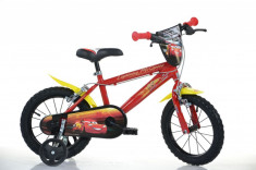 Bicicleta Cars 3 14 inch Dino Bikes foto