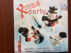 unica music xmas party cd disc selectii muzica pop sarbatori nova music 2005 NM- foto