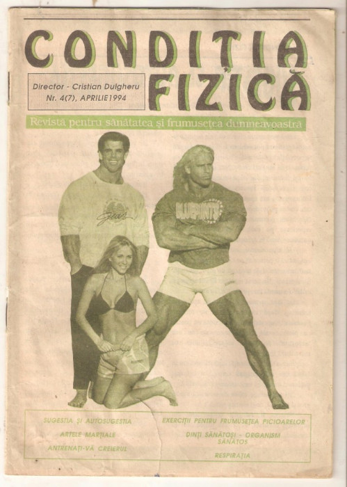 Revista Conditia Fizica nr.4-1994
