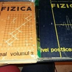 vand carte veche 1973 FIZICA de Mircea Alex.Oncescu,2 volume originale,T.GRATUIT