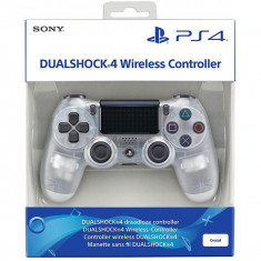 Controller Sony Wireless Dualshock 4 V2, Crystal foto