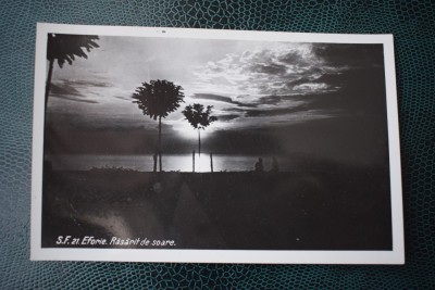 AKVDE18 - Carte postala - Eforie - rasarit de soare foto