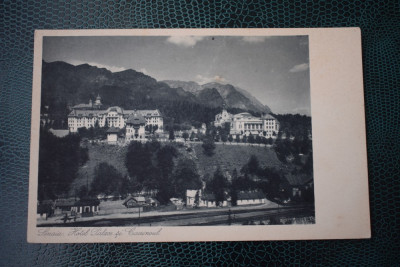 AKVDE18 - Carte postala - Sinaia - hotel Palace si cazinoul foto