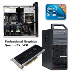 Lenovo Thinkstation S30 I7 (Xeon W3540) 8GB 500GB Nvidia Win 7 Pro foto