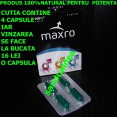 MAXRO- PRODUS POTENTA 100% NATURAL asemanator tianli-erectii ferme foto