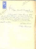 Z359 DOCUMENT VECHI-CERERE SCUTIRE TAXE SCOLARE PENTRU BERIS ZAUSMER 1928