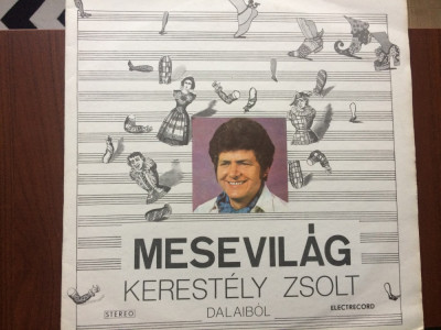 kerestely zsolt mesevilag lumea basmelor disc vinyl lp muzica pop ST EDE 01901 foto