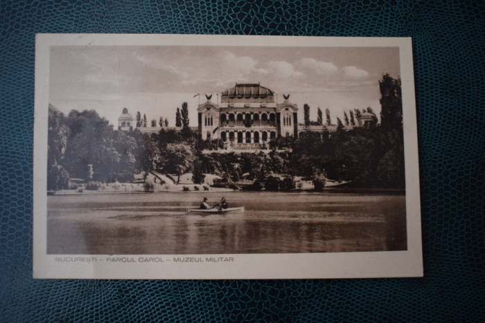 AKVDE18 - Carte postala - Bucuresti - Muzeul militar - parcul Carol