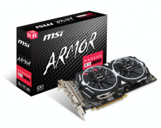 Radeon RX 580 MSI Armor 8GB - SIGILATE CU GARANTIE foto