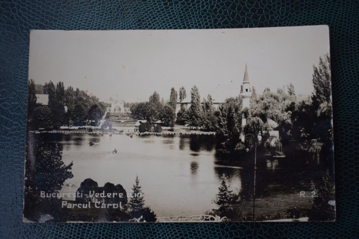 AKVDE18 - Carte postala - Bucuresti - Parcul Carol