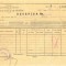 Z351 DOCUMENT VECHI -RECEPISA - SCOALA COMERCIALA DE BAIETI BRAILA -AN 1935