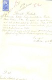 Z358 DOCUMENT VECHI-CERERE SCUTIRE TAXE SCOLARE PENTRU NEATU T. OCTAVIAN 1928