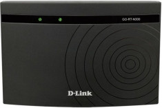 Router wireless D-Link GO-RT-N300, negru foto