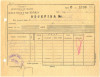 Z352 DOCUMENT VECHI -RECEPISA - SCOALA COMERCIALA DE BAIETI BRAILA -AN 1935