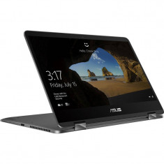 Laptop Asus ZenBook Flip UX461UN-E1016T 14 inch FHD Touch Intel Core i7-8550U 8GB DDR3 256GB SSD nVidia GeForce MX150 2GB Windows 10 Home Slate Grey foto