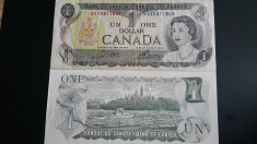 Bancnota 1 dolar Canada 1973 foto