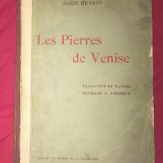 Les pierres de Venise / John Ruskin