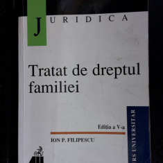 Tratat De Dreptul Familiei -CURS UNIVERSITAR .Ion P. Filipescu STARE FOARTE BUNA