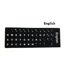 Sticker Autocolant Tastatura Layout English foto