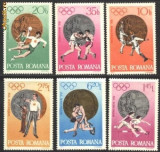 Romania 1972 - MEDALII OLIMPICE MUNCHEN, serie 6 val MNH, AC8