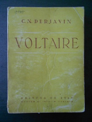 C. N. DERJAVIN - VOLTAIRE {1949} foto