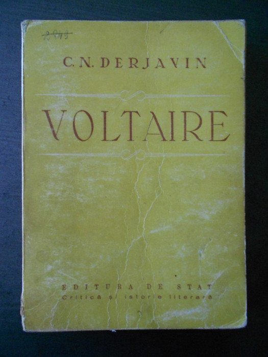 C. N. DERJAVIN - VOLTAIRE {1949}