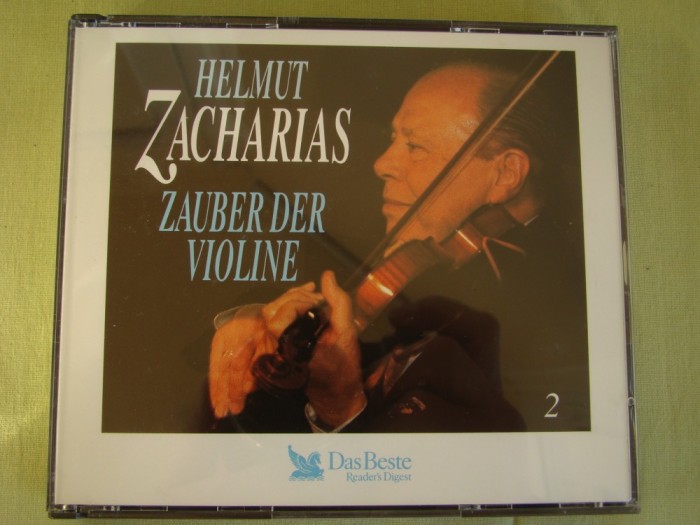 HELMUT ZACHARIAS - Magic Of The Violin Part II - 2 C D Originale ca NOI