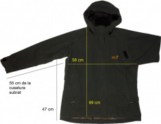 Geaca outdoor JACK WOLFSKIN originala GoreTex (dama XL) cod-173517 foto