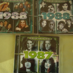 THE VERY BEST OF THE 80's - 1987 / 1988 / 1988 - 3 C D Originale ca NOI
